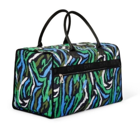 Diane Von Furstenberg X
Target Disco Zebra Green
Weekender Bag new - Picture 2 of 4